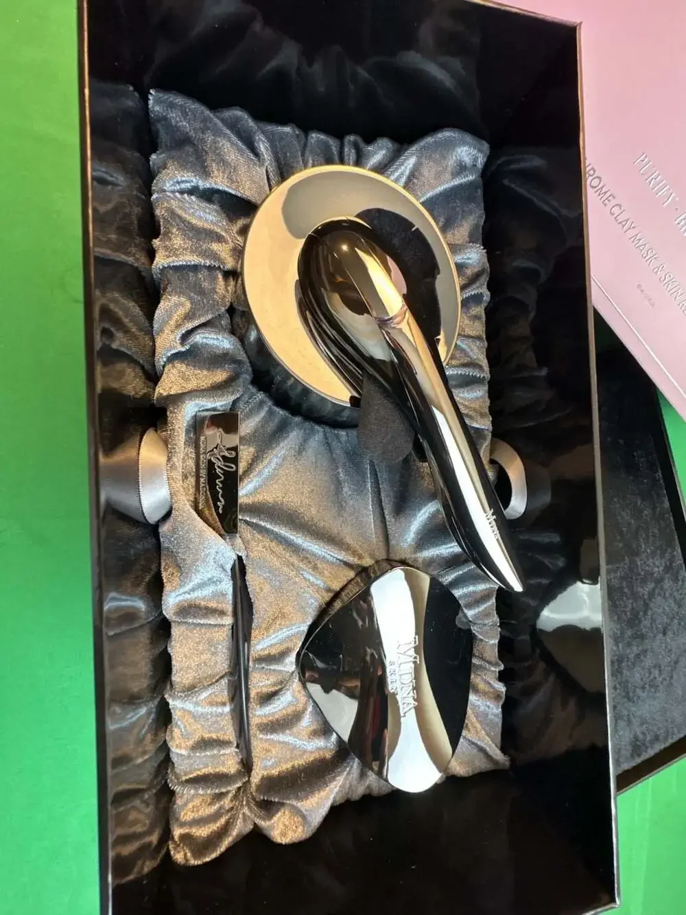 MDNA Skin Rejuvenator Mask Set with Chrome Clay Mask and Skin Rejuvenator Tool